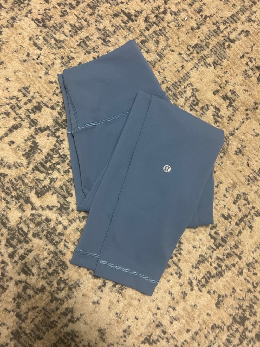 Lululemon Wunder Train High-Rise Tight 25” ; color - oasis blue ; size - 8